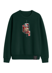 Crewneck Goku Ultra Instinto Recuadros
