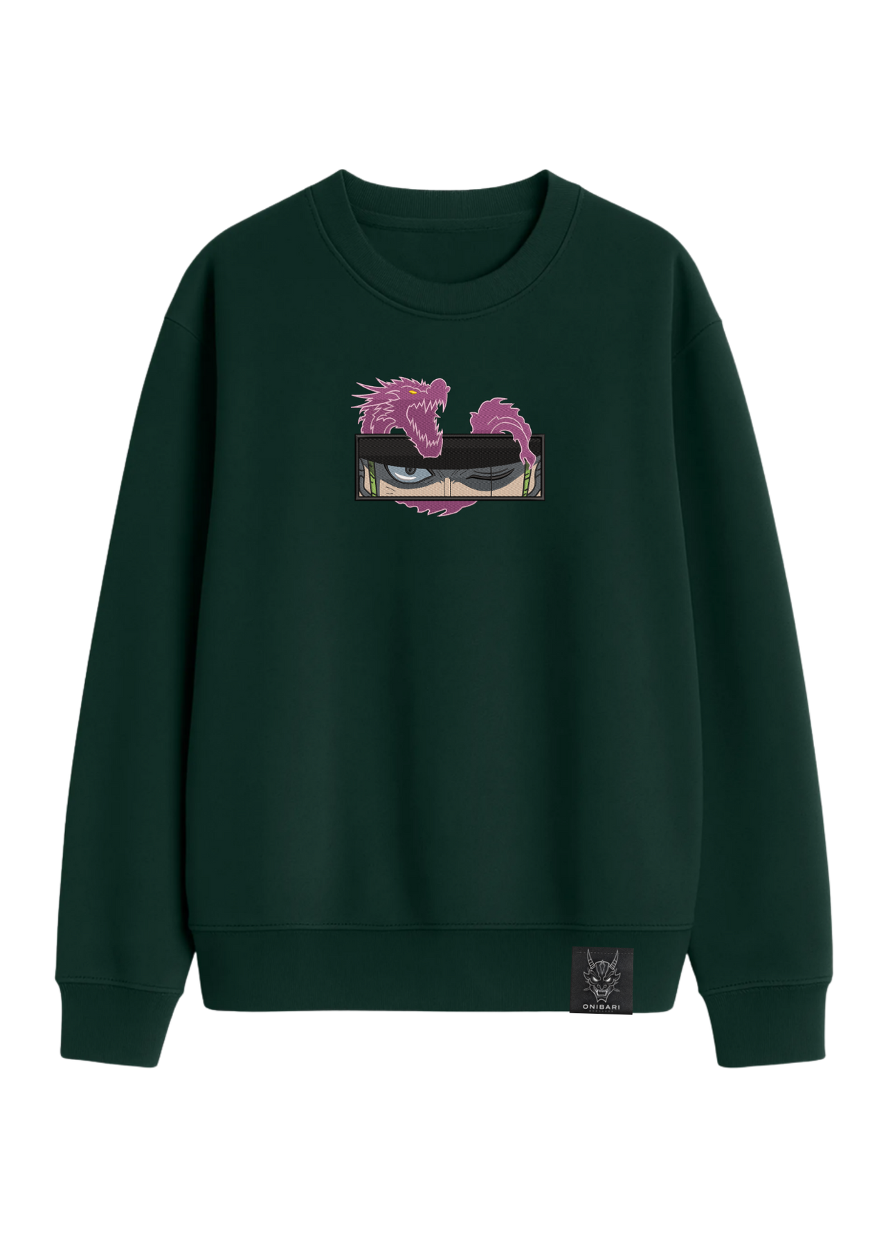 Crewneck Zoro Roronoa Ojos Dragón