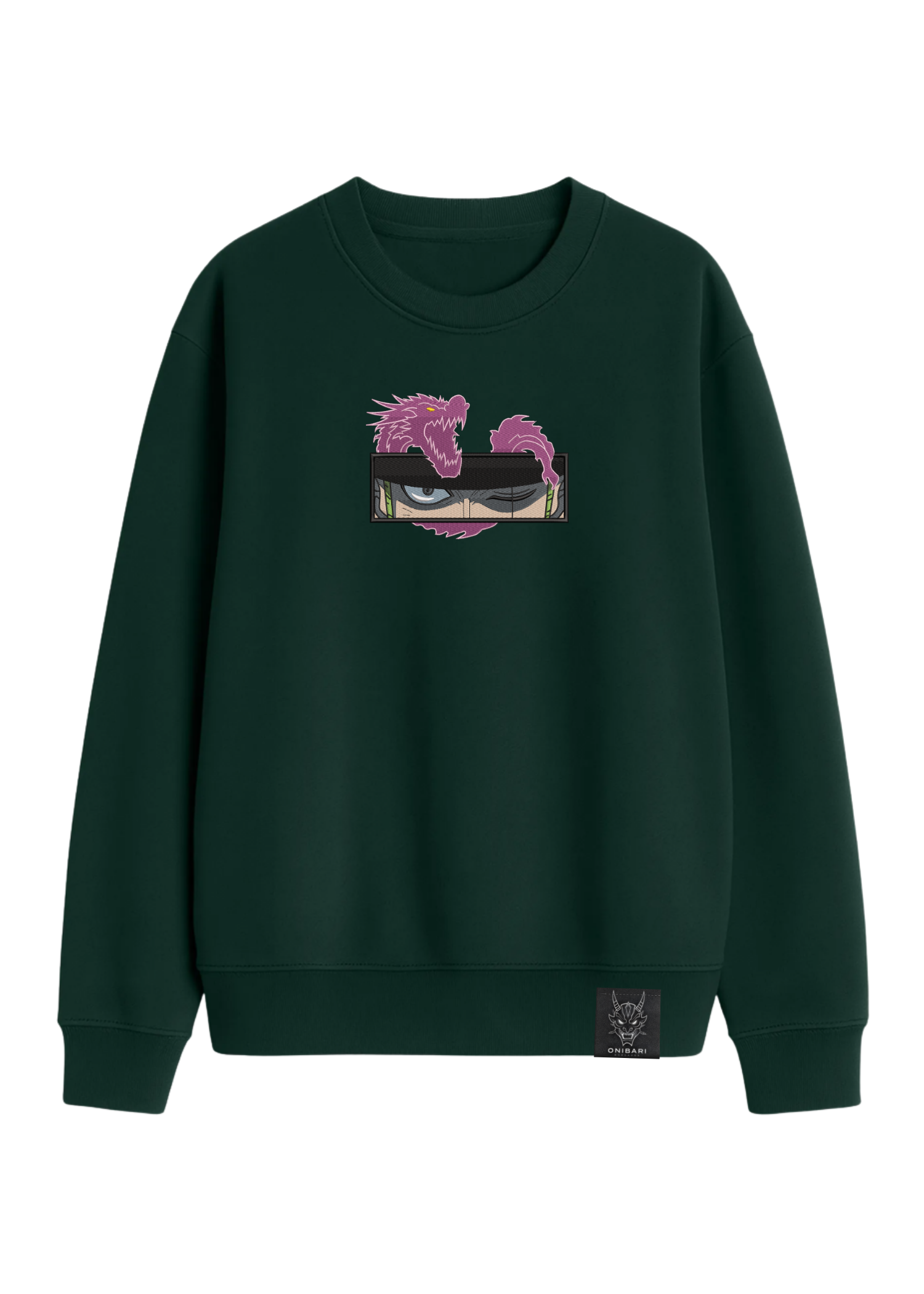 Crewneck Zoro Roronoa Ojos Dragón