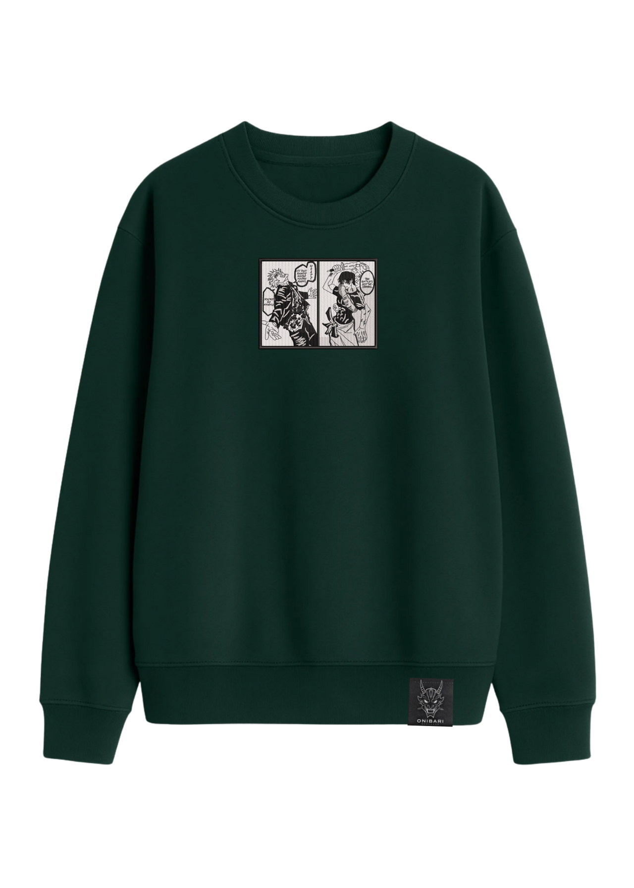 Crewneck Satoru Gojo VS Toji Fushiguro Manga