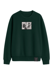 Crewneck Satoru Gojo VS Toji Fushiguro Manga