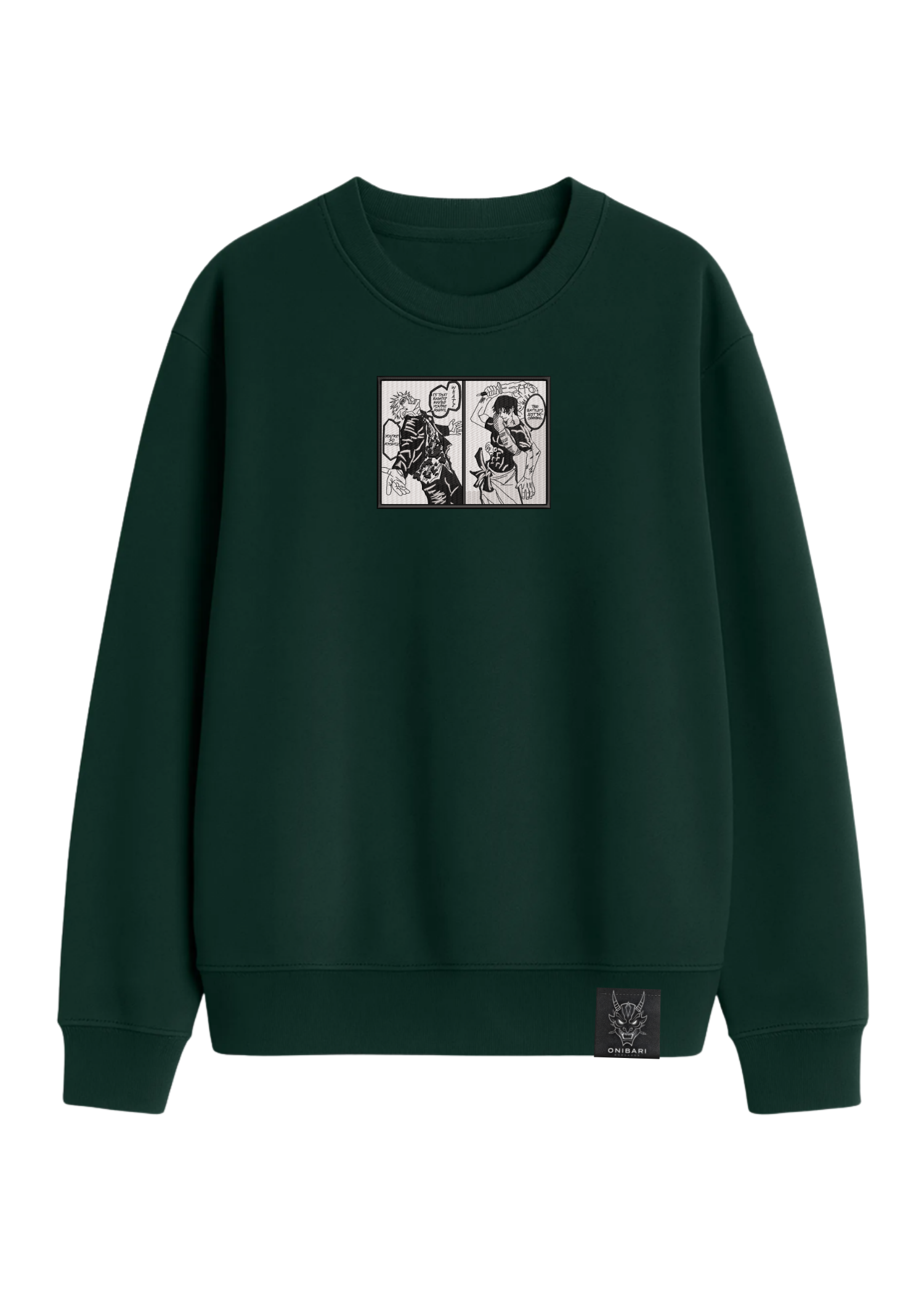 Crewneck Satoru Gojo VS Toji Fushiguro Manga