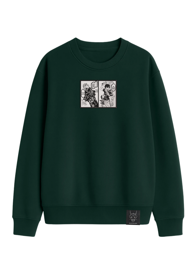 Crewneck Satoru Gojo VS Toji Fushiguro Manga