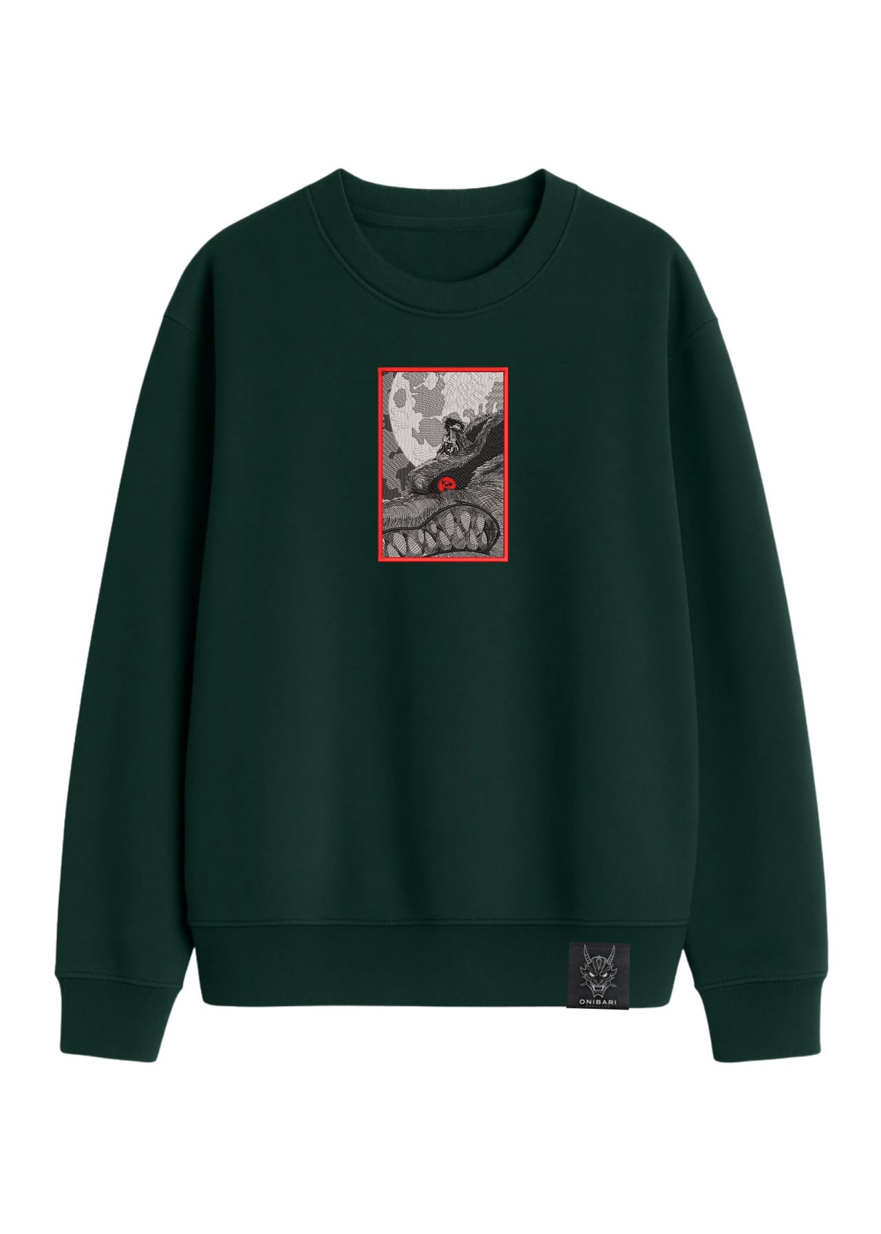 Crewneck Madara & Kyubi Recuadro