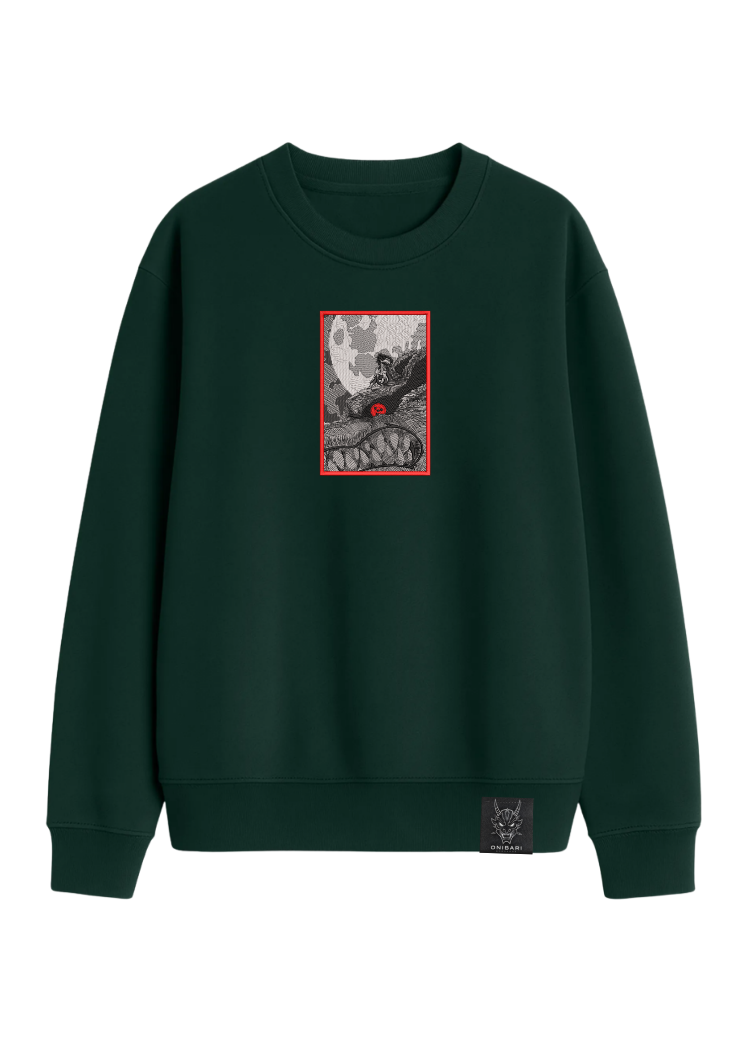 Crewneck Madara & Kyubi Recuadro