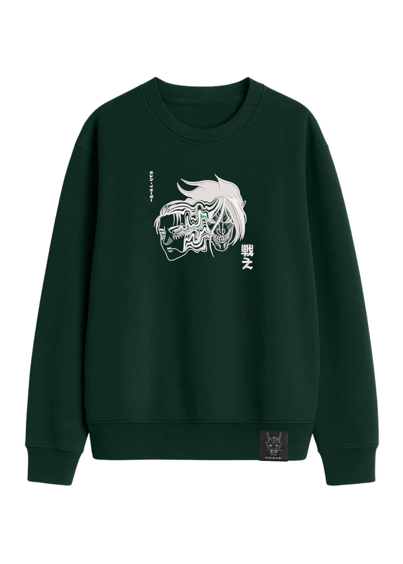Crewneck Eren Yeager & Titán De Ataque