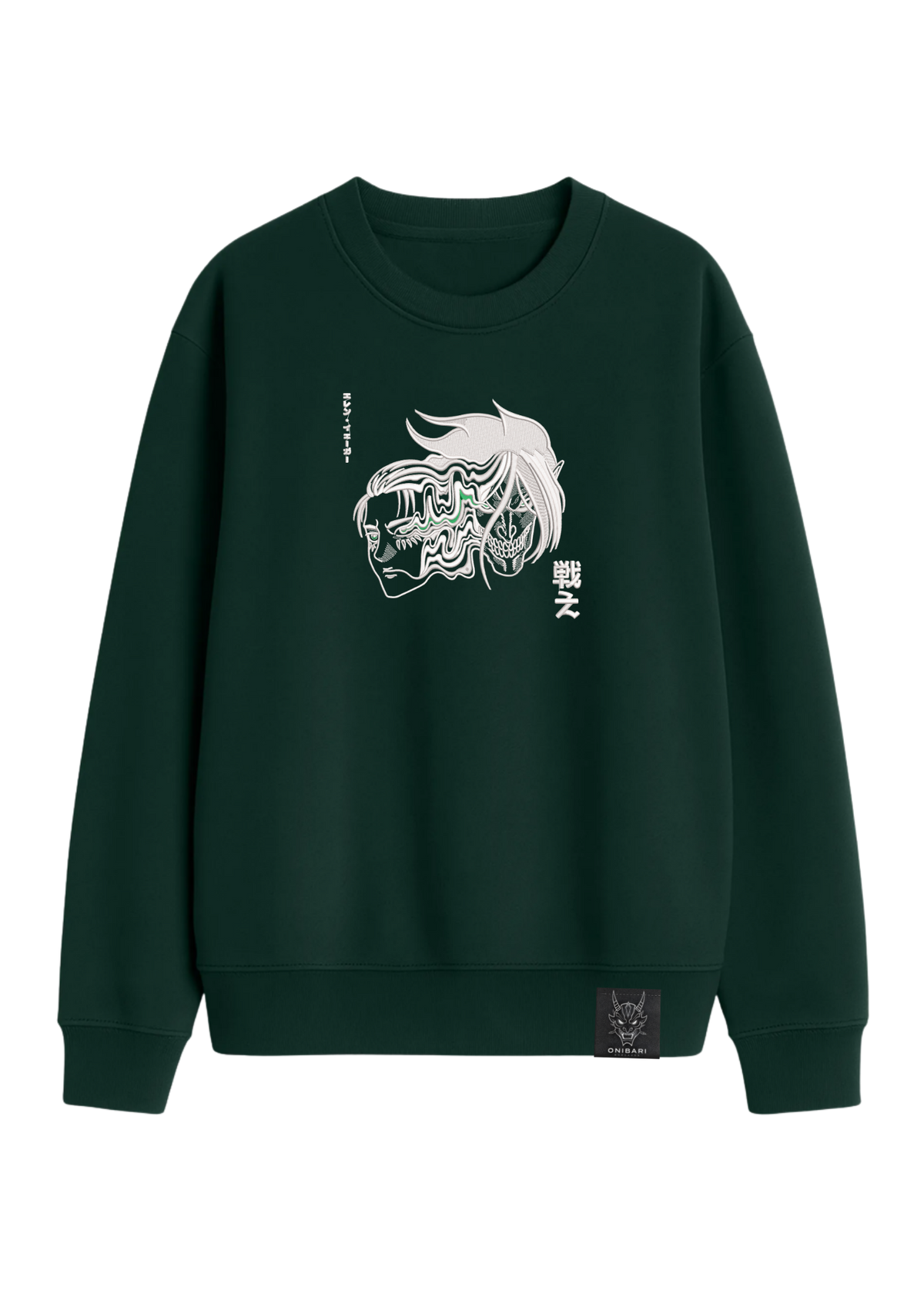 Crewneck Eren Yeager & Titán De Ataque