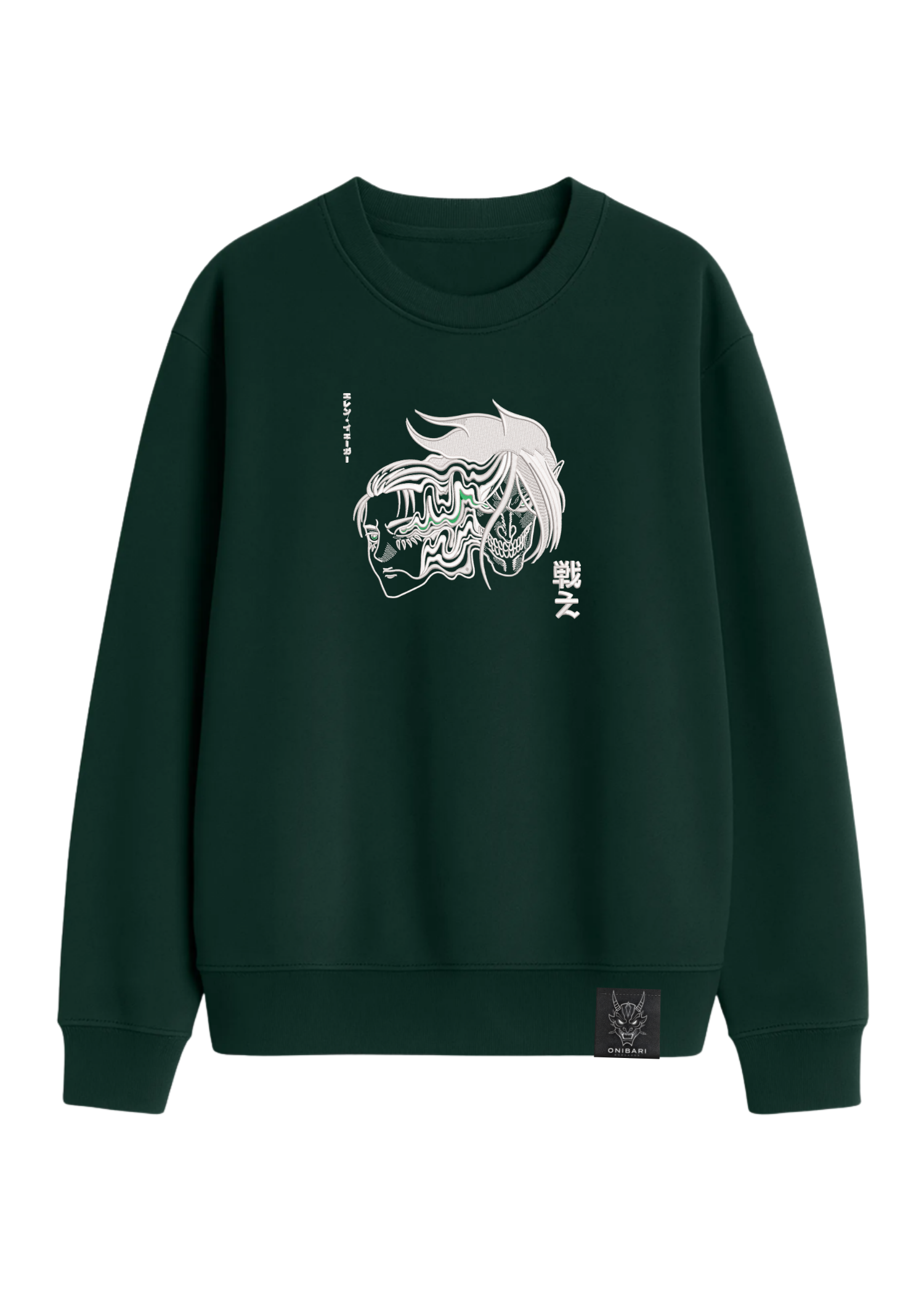 Crewneck Eren Yeager & Titán De Ataque