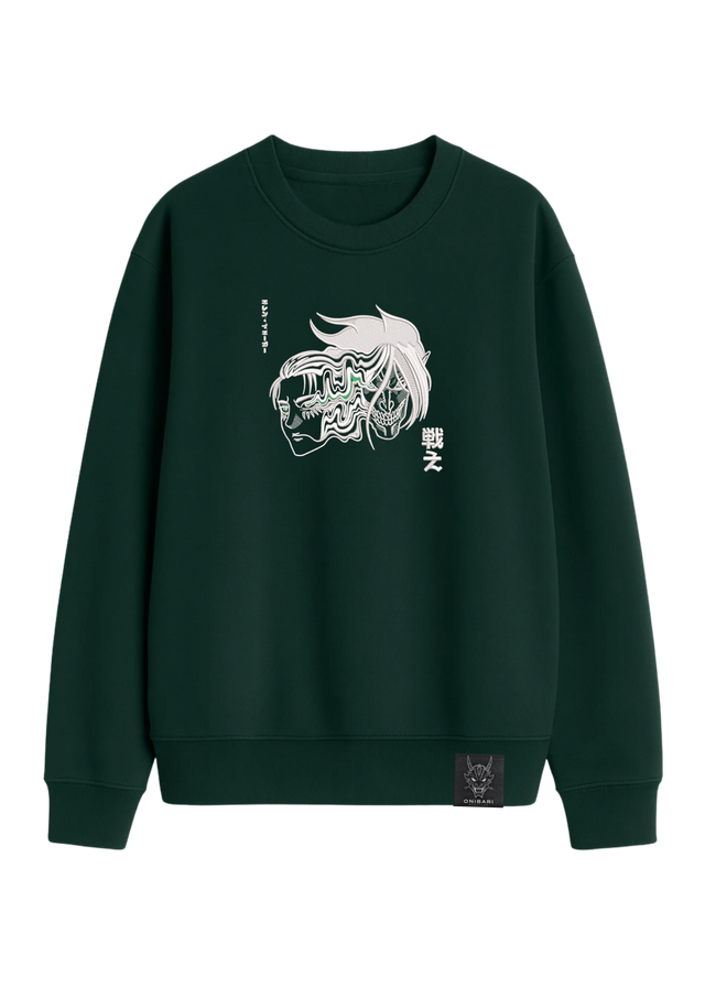 Crewneck Eren Yeager & Titán De Ataque