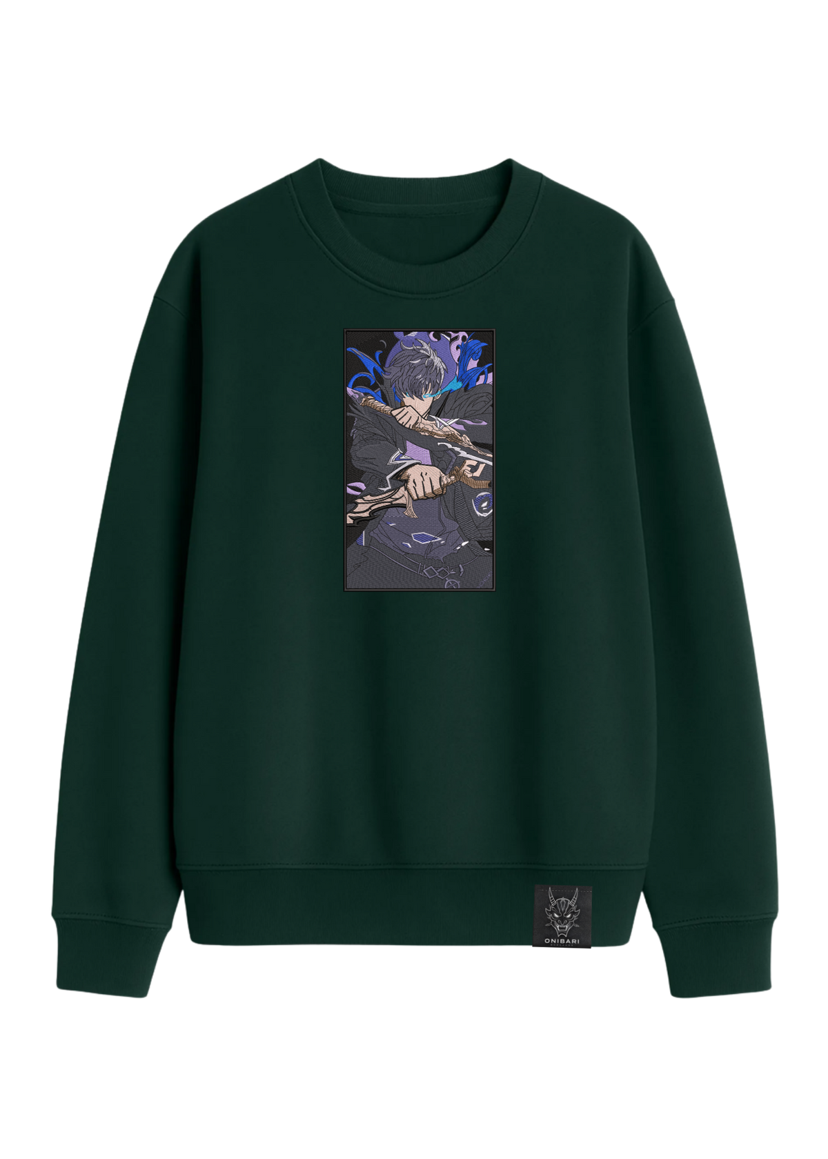 Crewneck Solo Leveling Sung Jin Woo Rectángulo