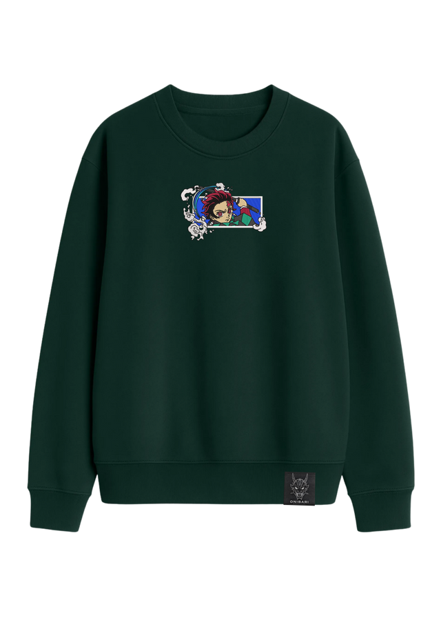 Crewneck Tanjiro Kamado Agua