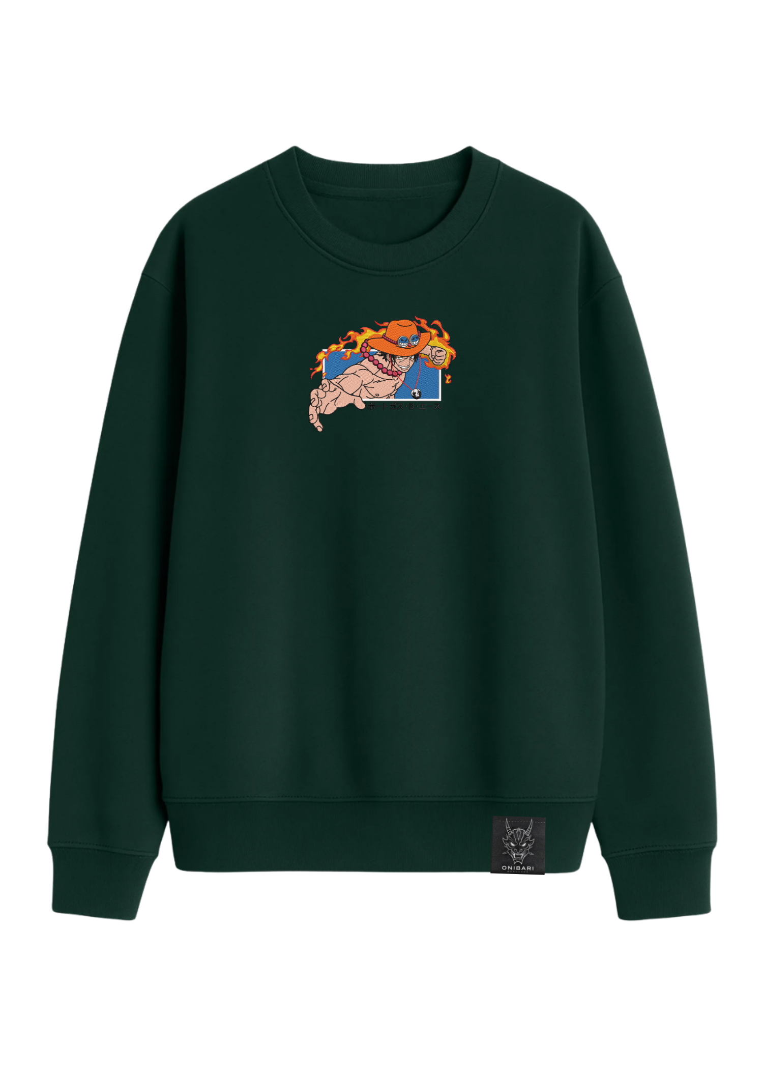 Crewneck Portgas D. Ace Puño De Fuego