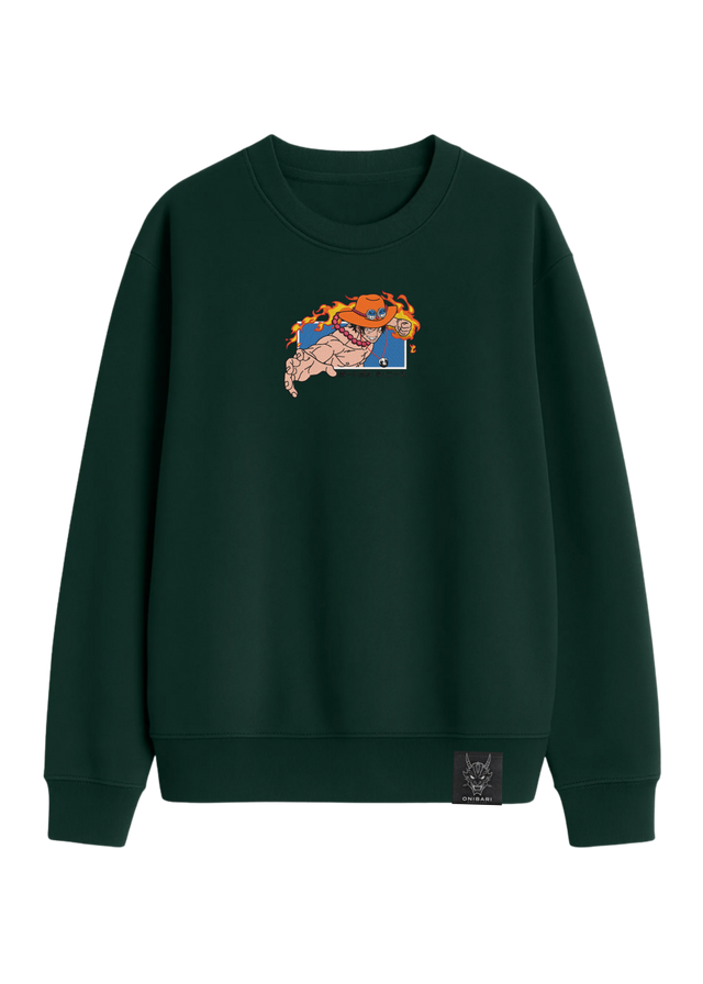 Crewneck Portgas D. Ace Puño De Fuego