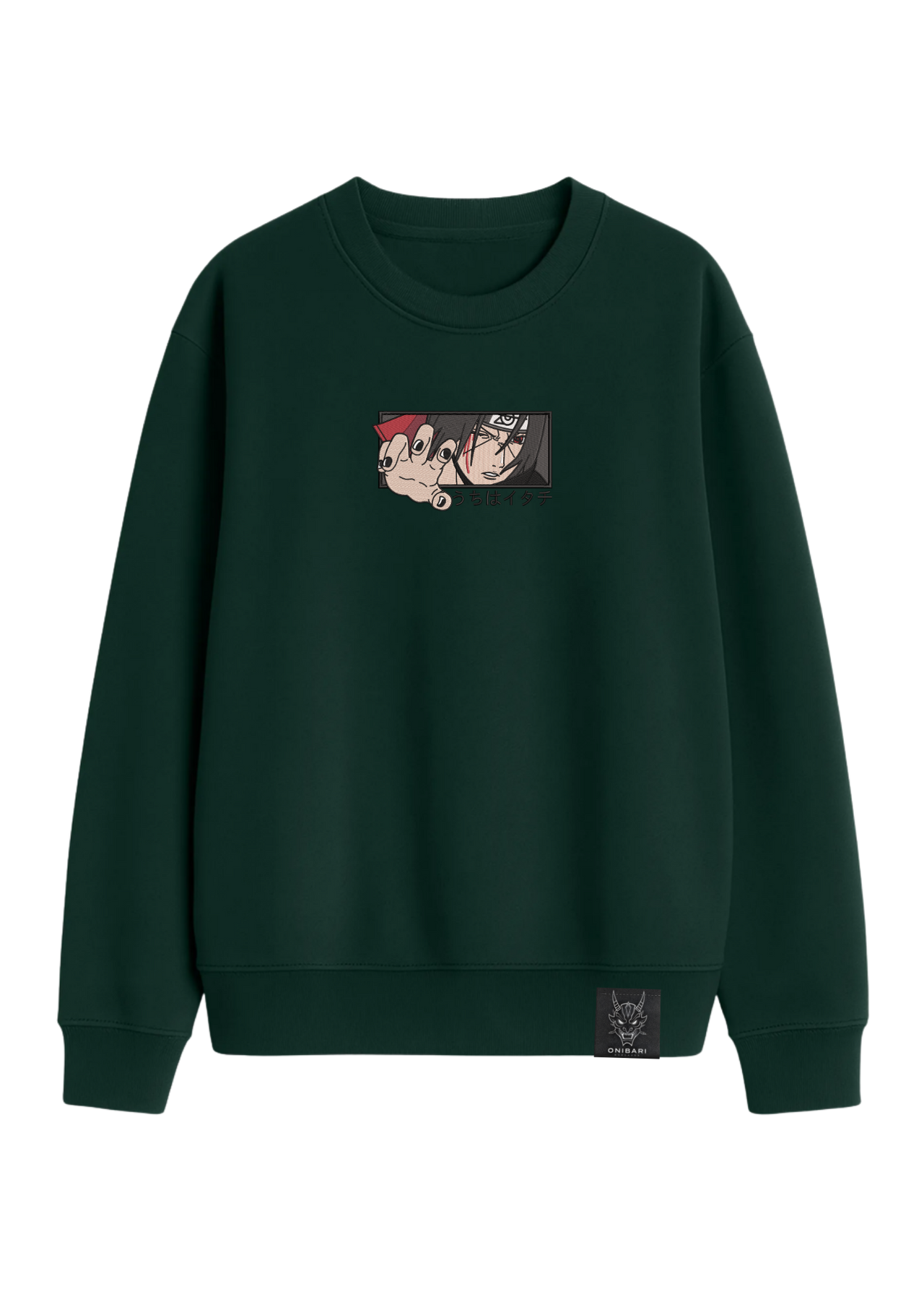 Crewneck Itachi Uchiha Amaterasu Recuadro