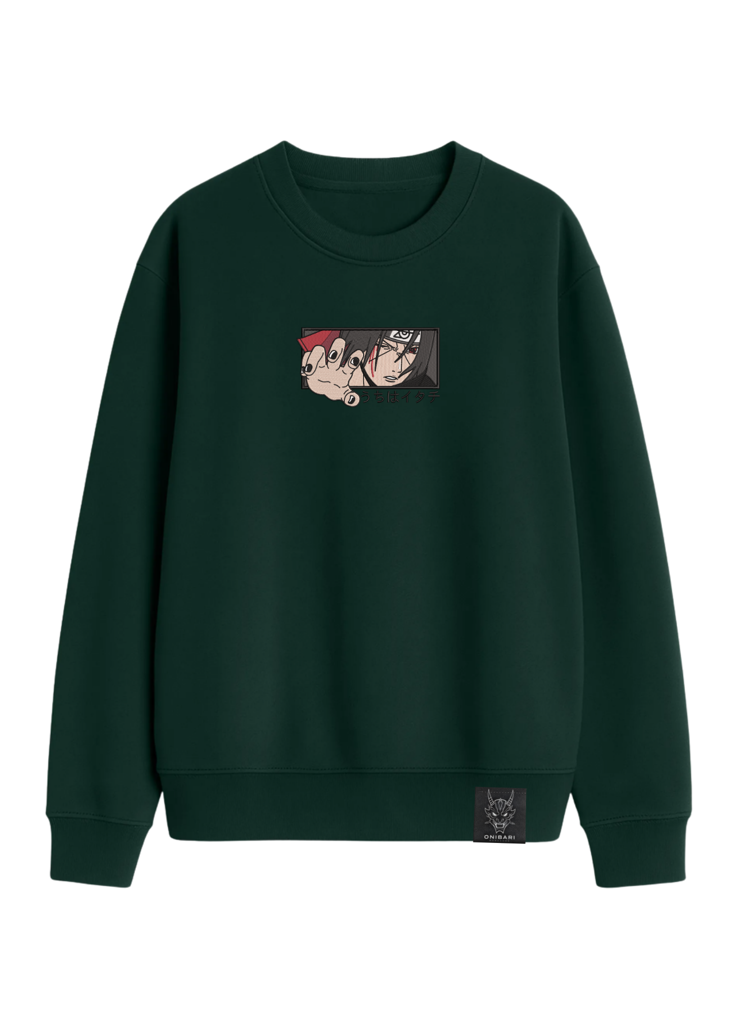 Crewneck Itachi Uchiha Amaterasu Recuadro
