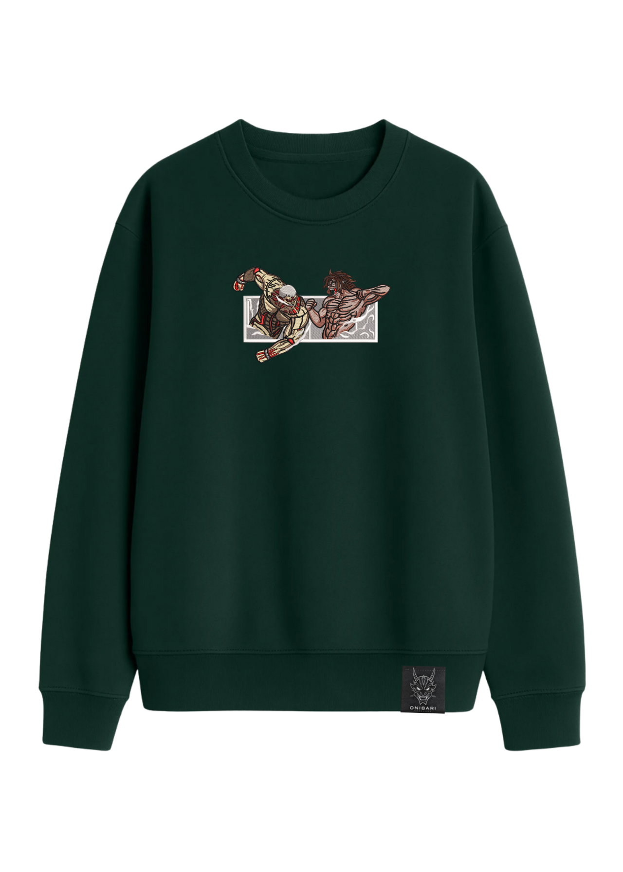 Crewneck Titán De Ataque VS Titán Acorazado