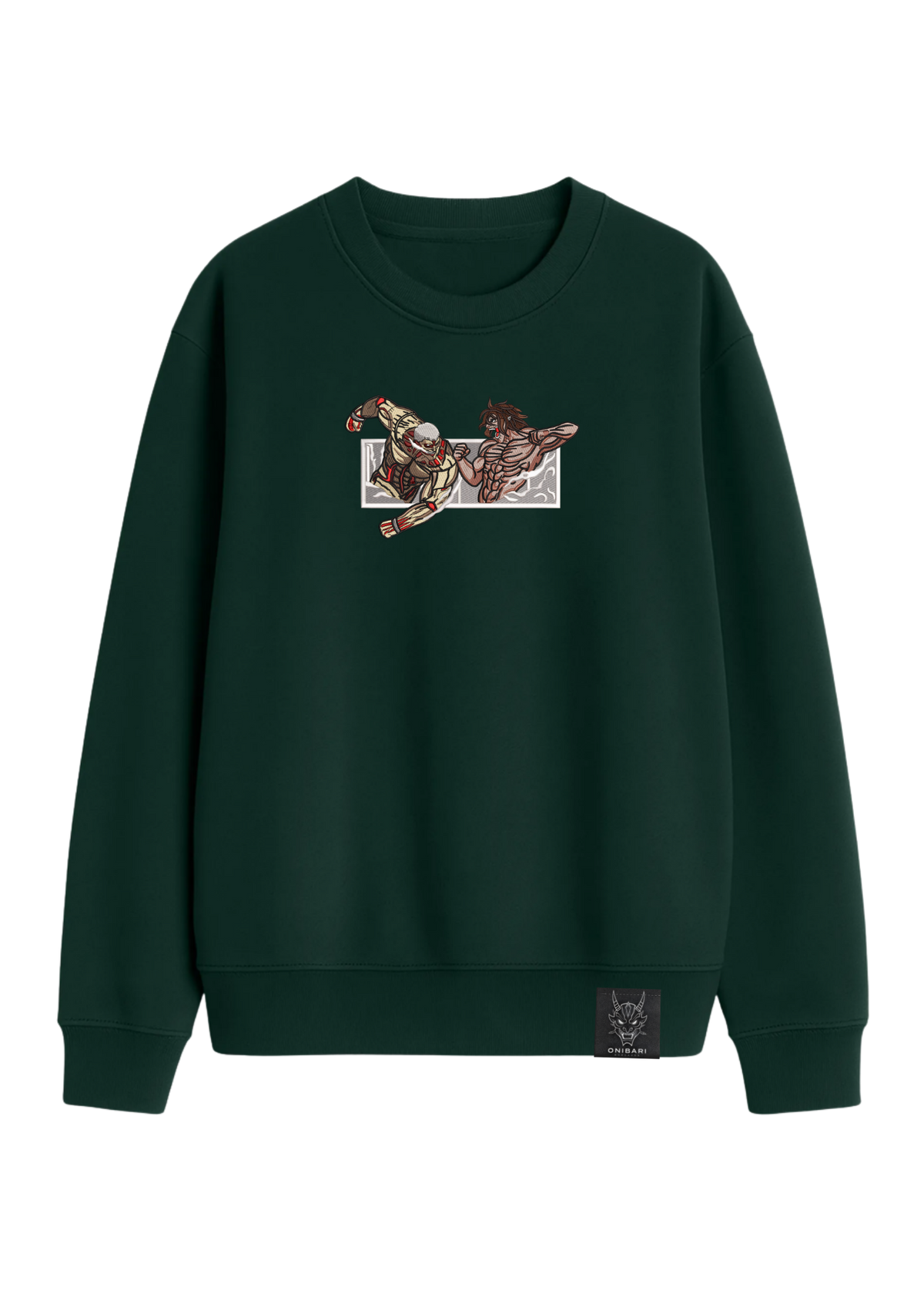 Crewneck Titán De Ataque VS Titán Acorazado