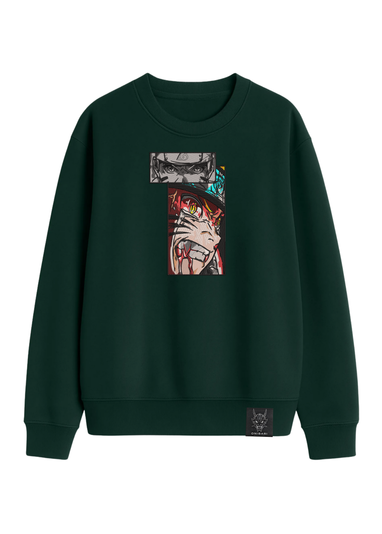 Crewneck Naruto Recuadros