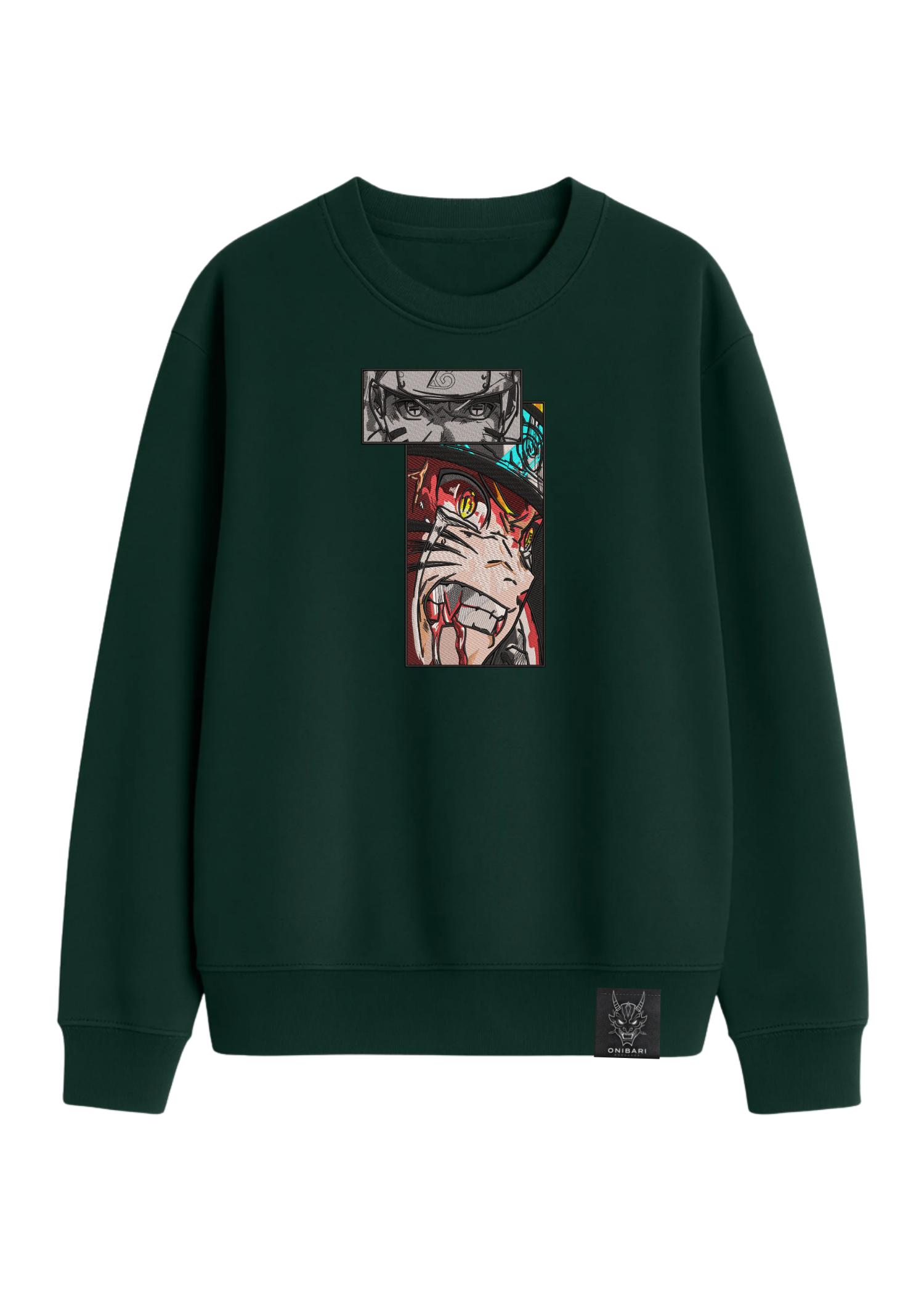 Crewneck Naruto Recuadros
