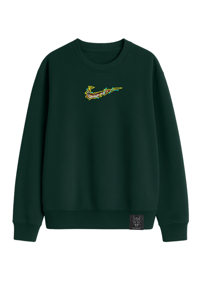 Crewneck Zenitsu Rayo Ojos