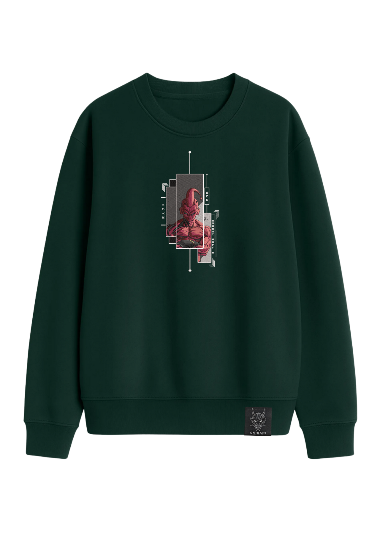 Crewneck Majin Buu Recuadros