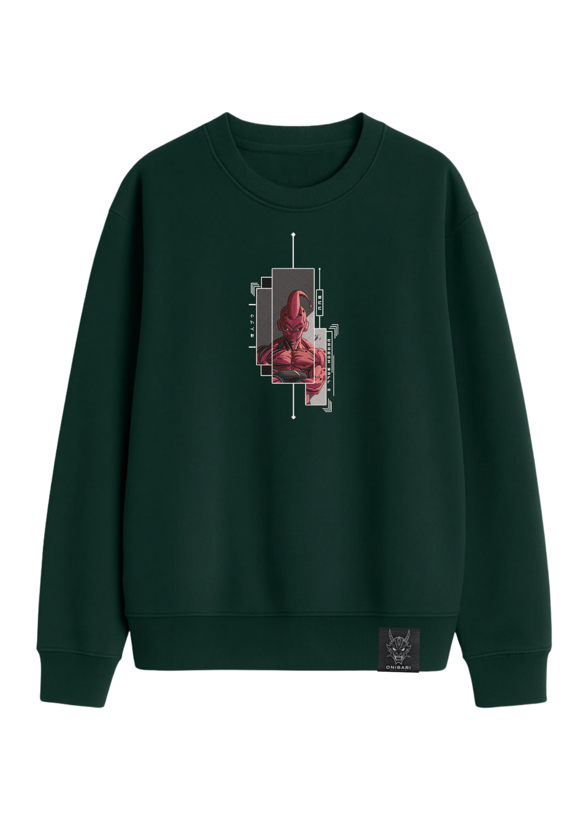 Crewneck Majin Buu Recuadros