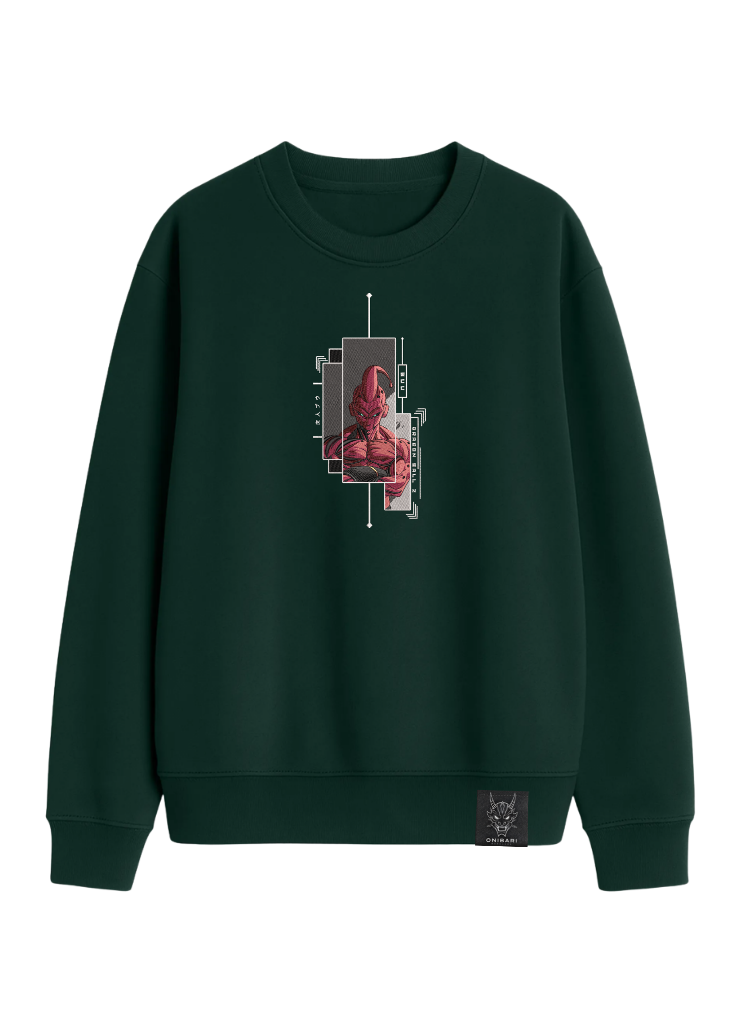 Crewneck Majin Buu Recuadros