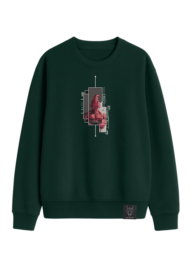 Crewneck Majin Buu Recuadros