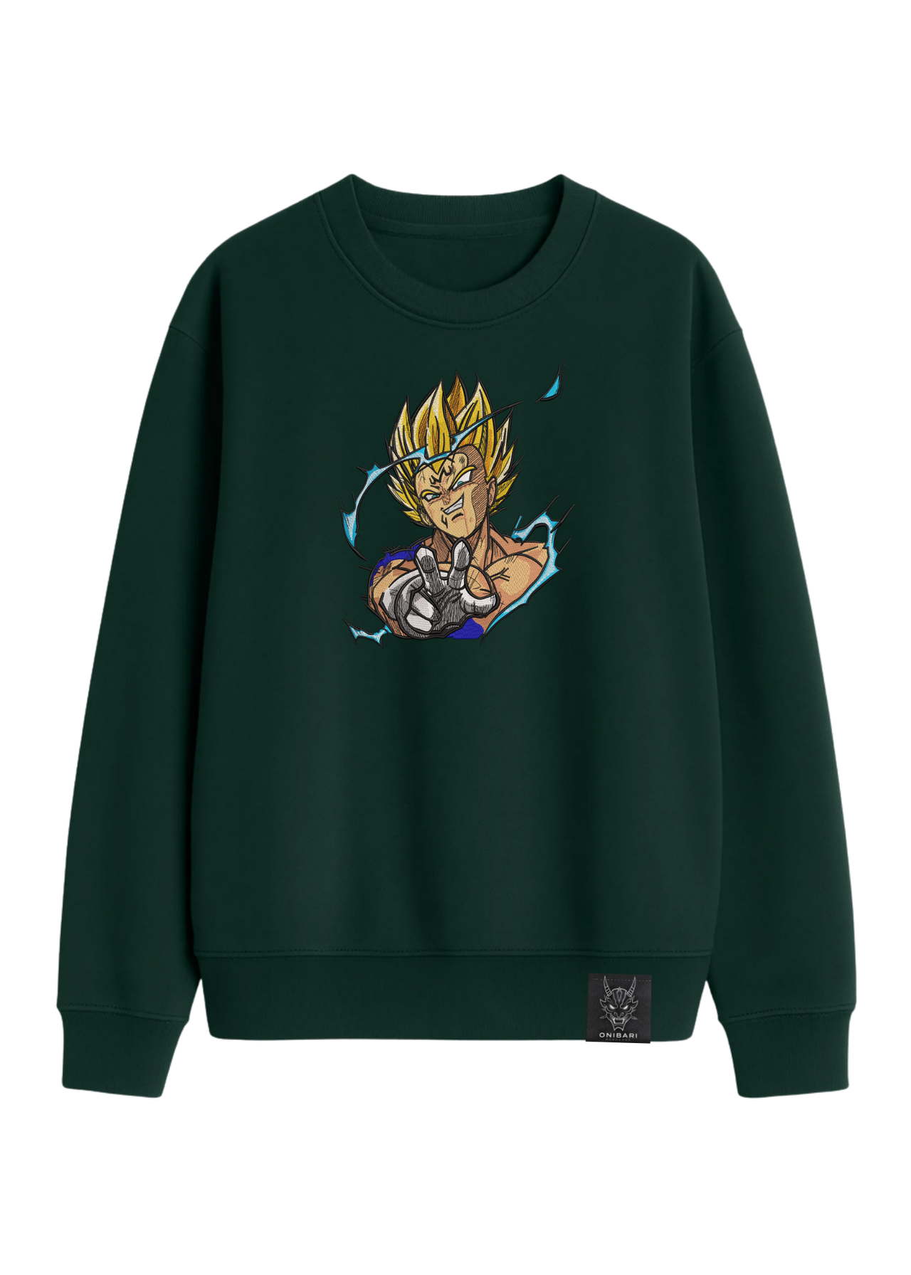 Crewneck Majin Vegeta Super Sayan
