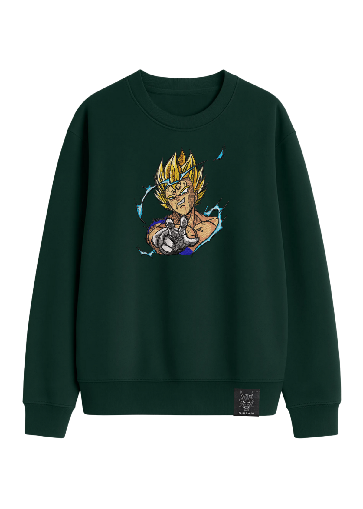 Crewneck Majin Vegeta Super Sayan
