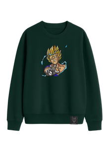 Crewneck Majin Vegeta Super Sayan