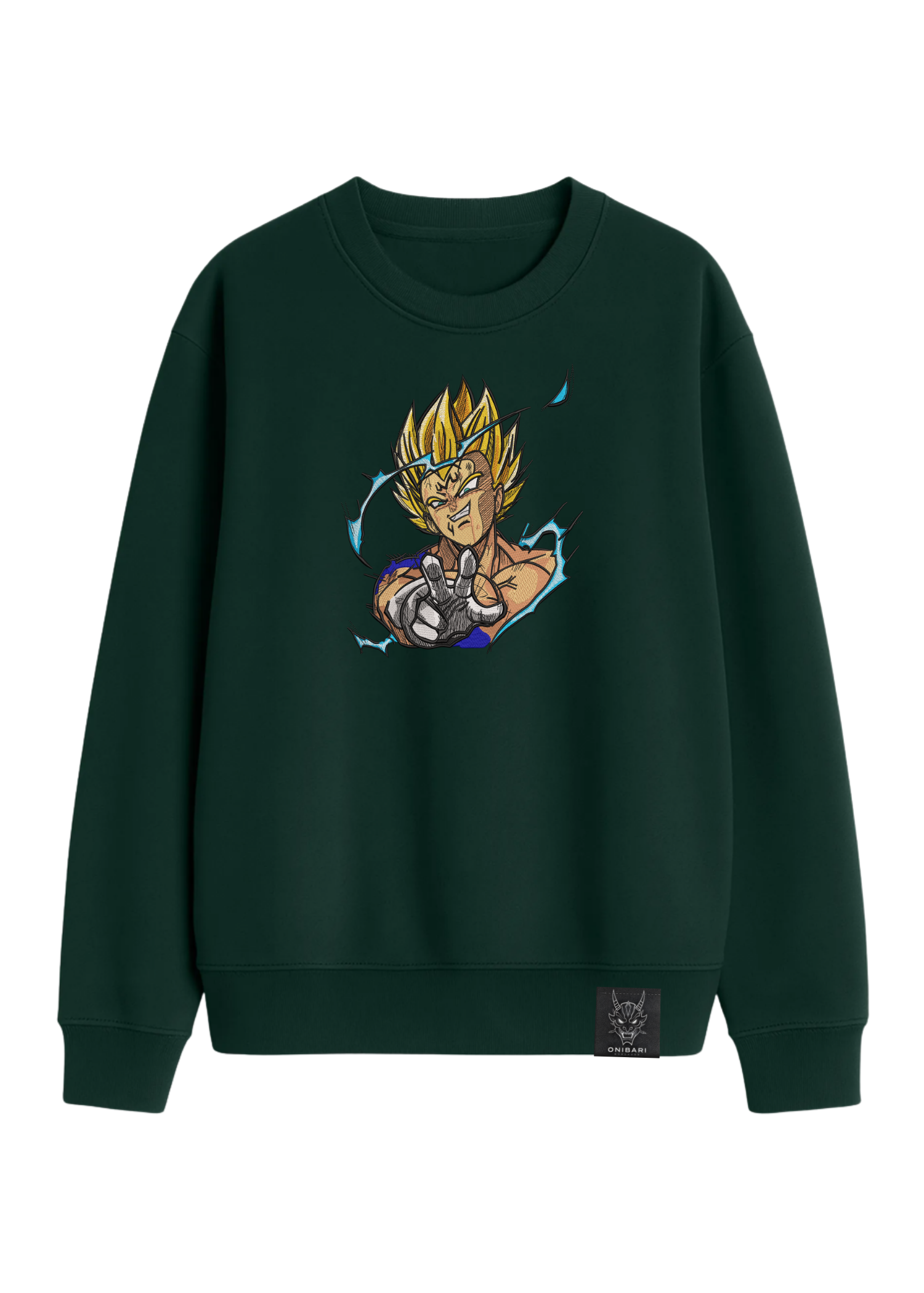 Crewneck Majin Vegeta Super Sayan