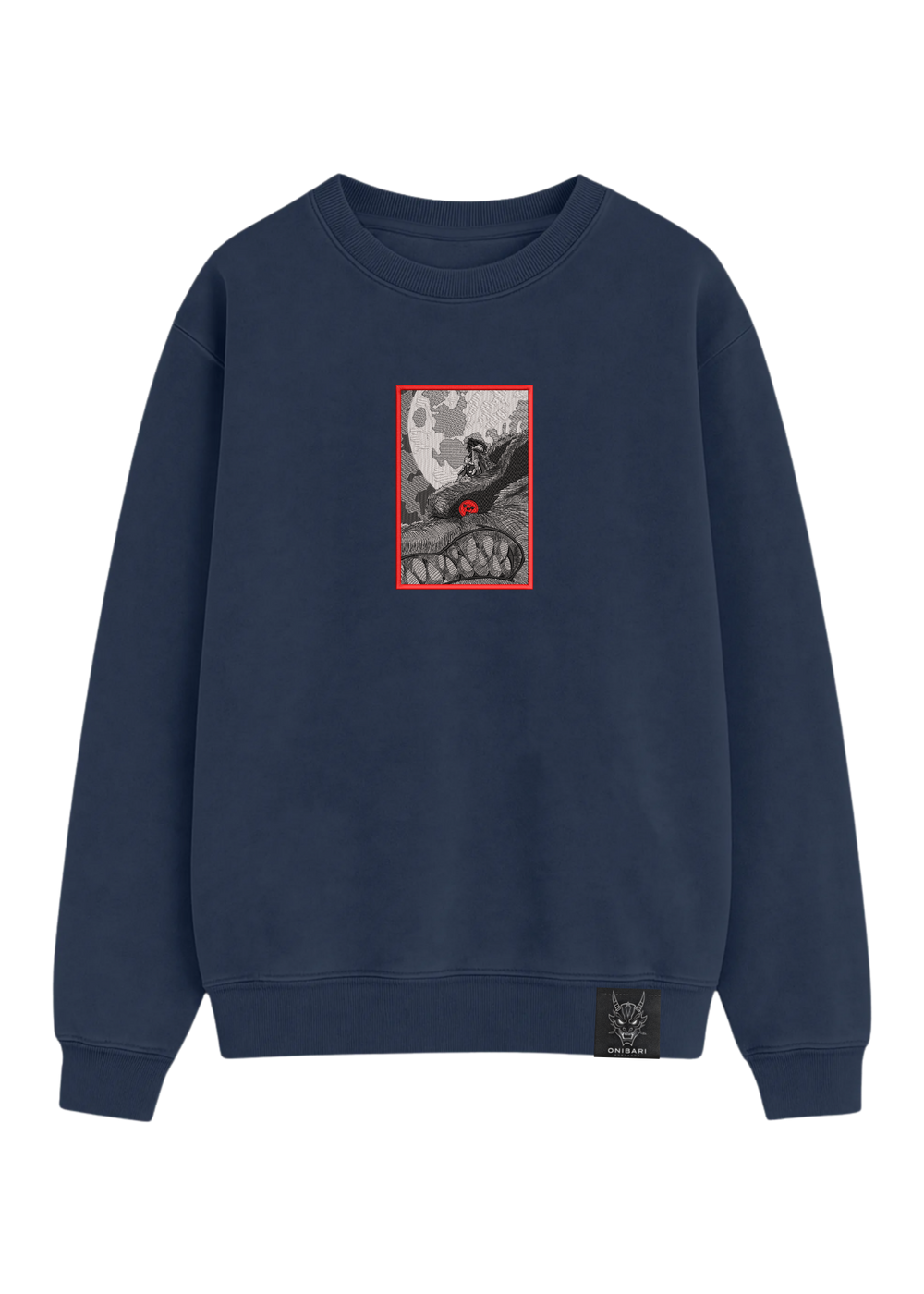 Crewneck Madara & Kyubi Recuadro
