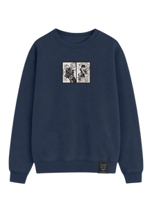 Crewneck Satoru Gojo VS Toji Fushiguro Manga