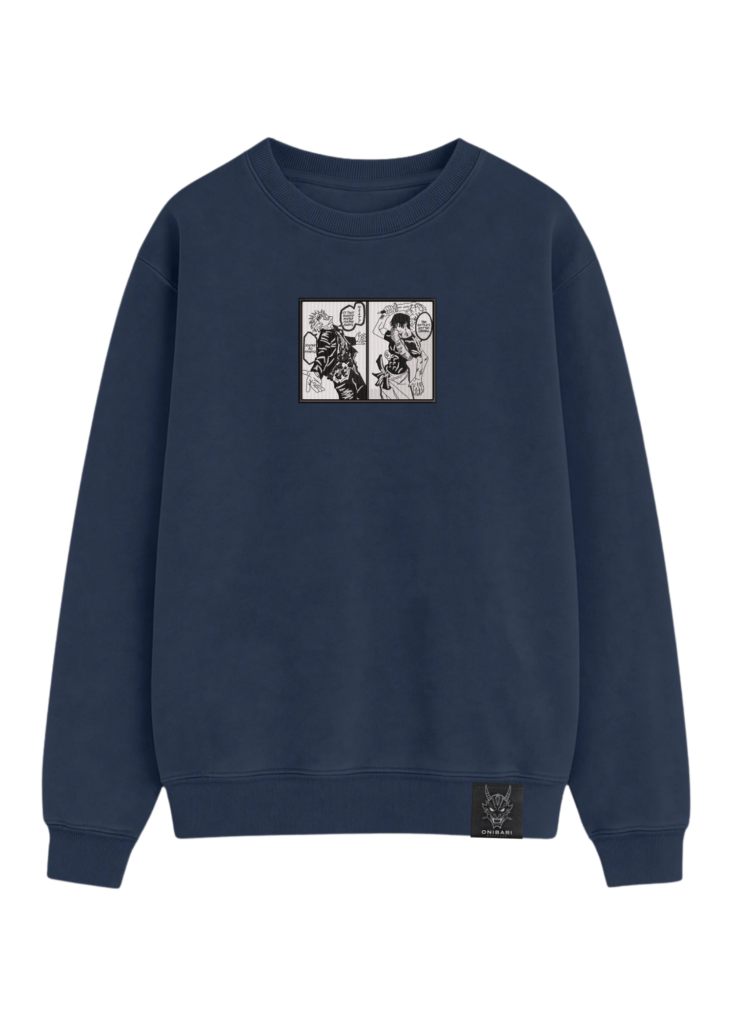 Crewneck Satoru Gojo VS Toji Fushiguro Manga