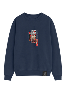 Crewneck Goku Ultra Instinto Recuadros