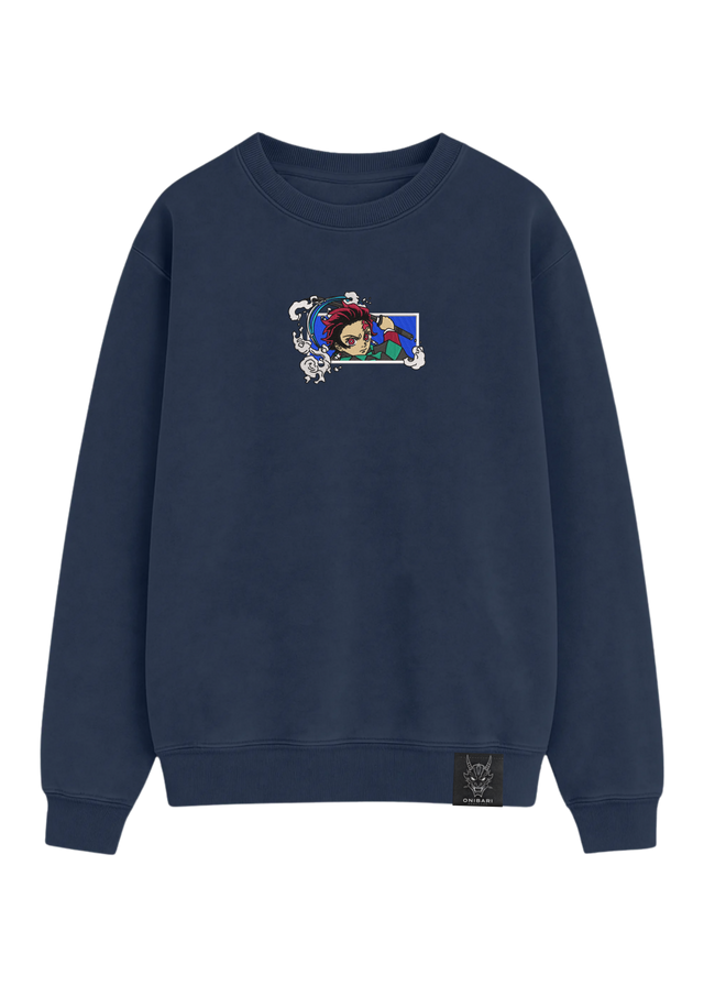Crewneck Tanjiro Kamado Agua