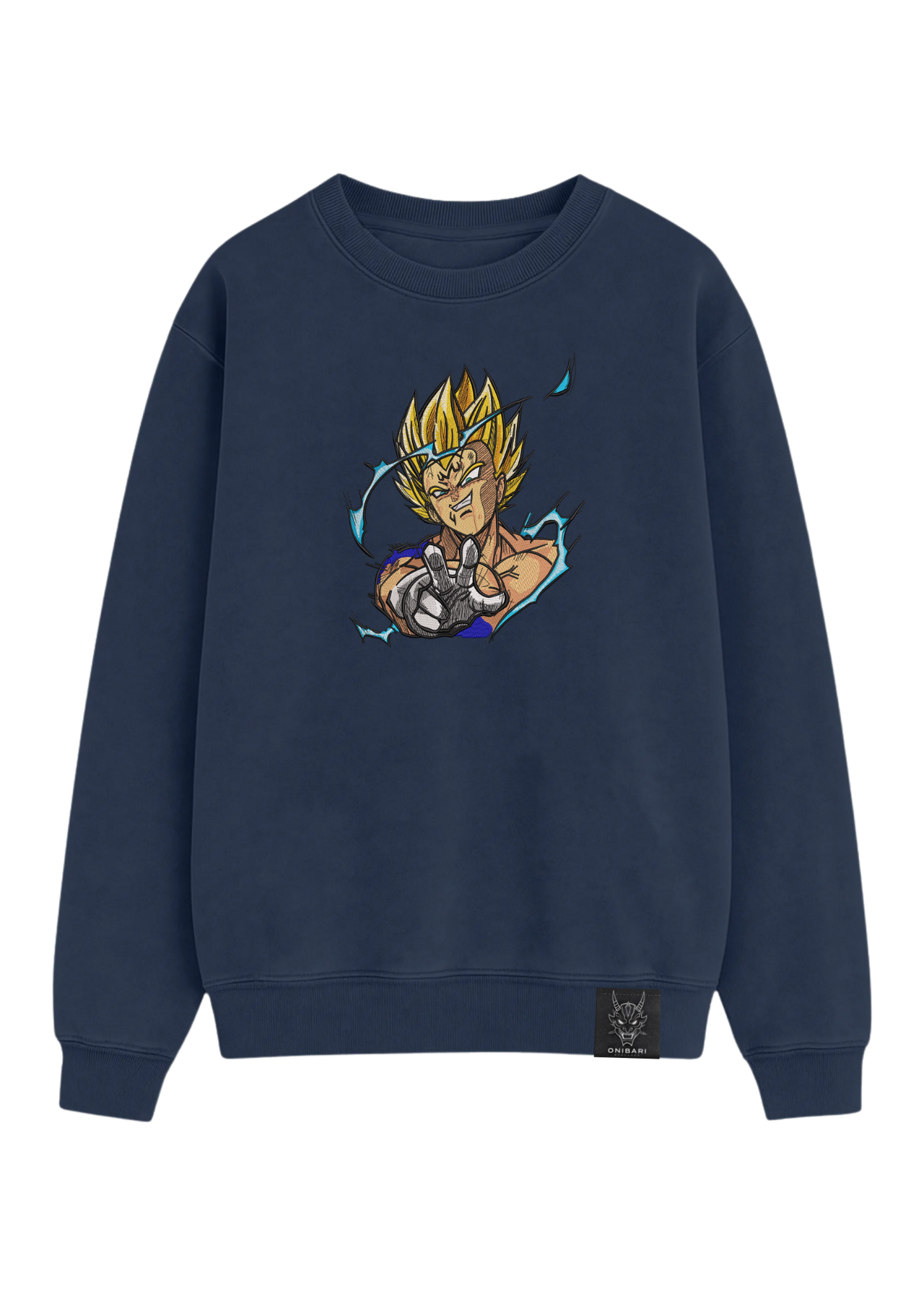 Crewneck Majin Vegeta Super Sayan
