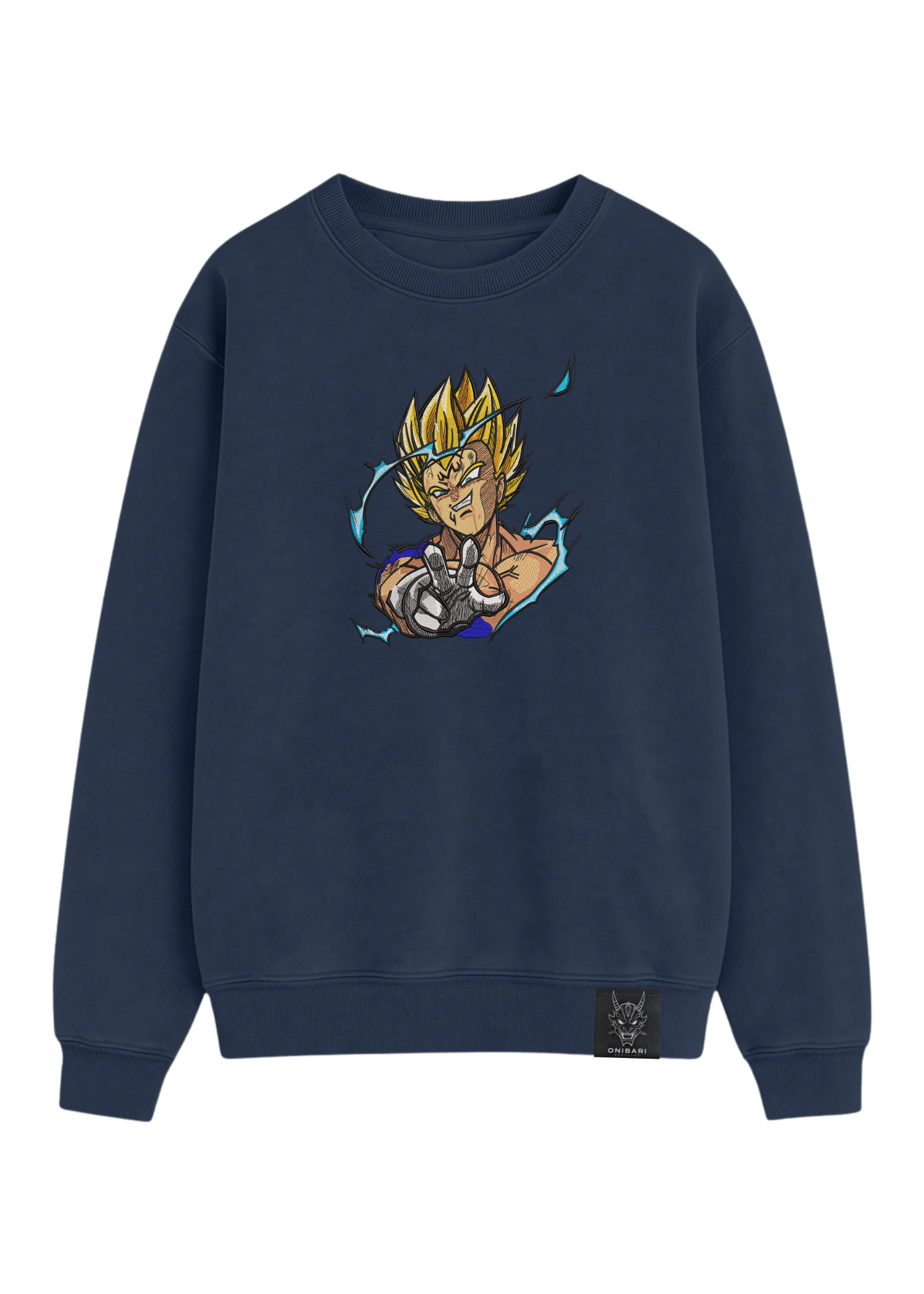 Crewneck Majin Vegeta Super Sayan