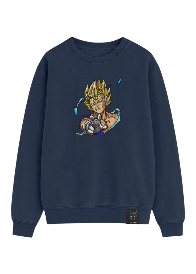 Crewneck Majin Vegeta Super Sayan