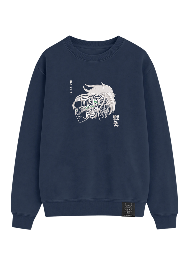 Crewneck Eren Yeager & Titán De Ataque