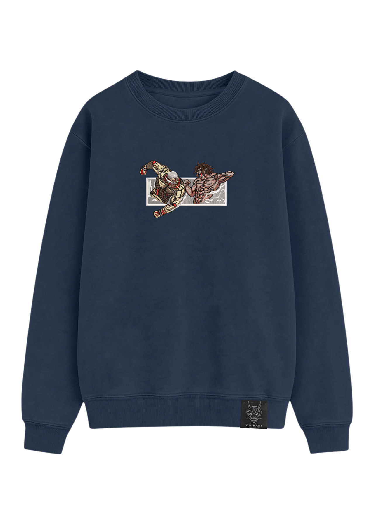 Crewneck Titán De Ataque VS Titán Acorazado