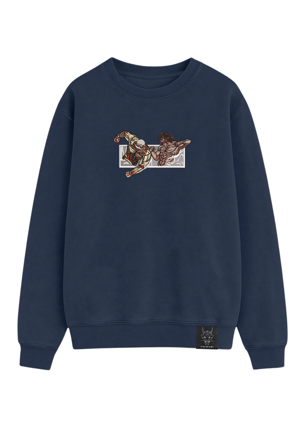 Crewneck Titán De Ataque VS Titán Acorazado