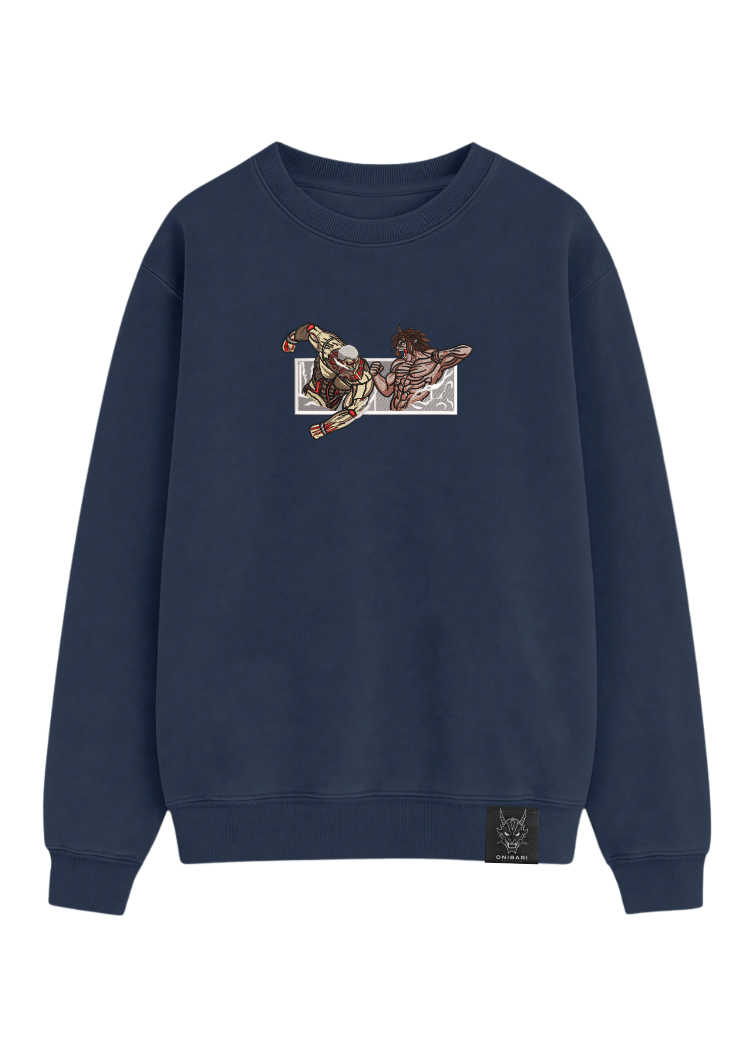 Crewneck Titán De Ataque VS Titán Acorazado