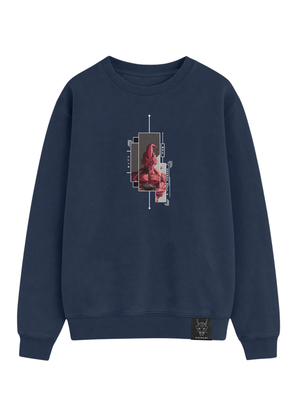 Crewneck Majin Buu Recuadros