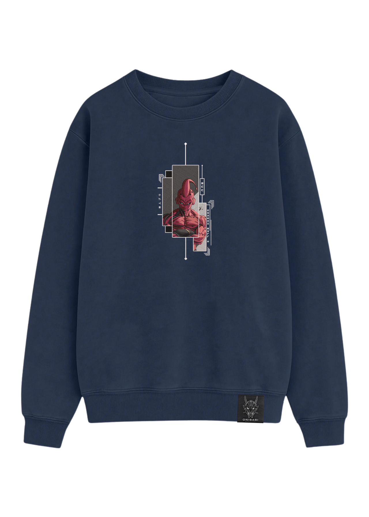 Crewneck Majin Buu Recuadros
