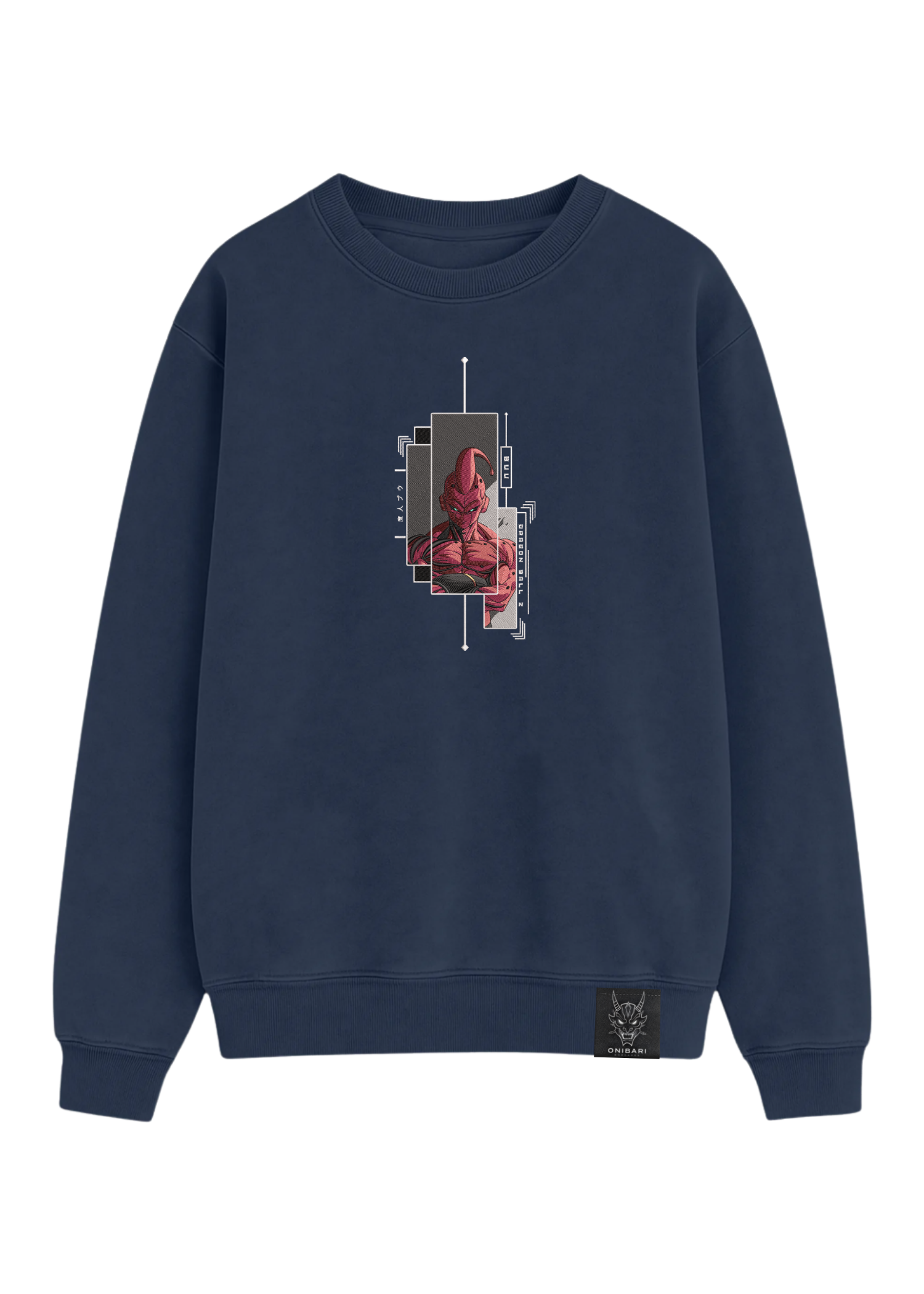 Crewneck Majin Buu Recuadros