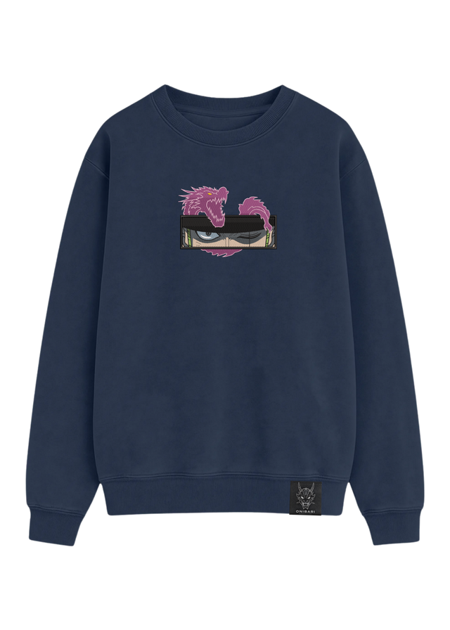 Crewneck Zoro Roronoa Ojos Dragón