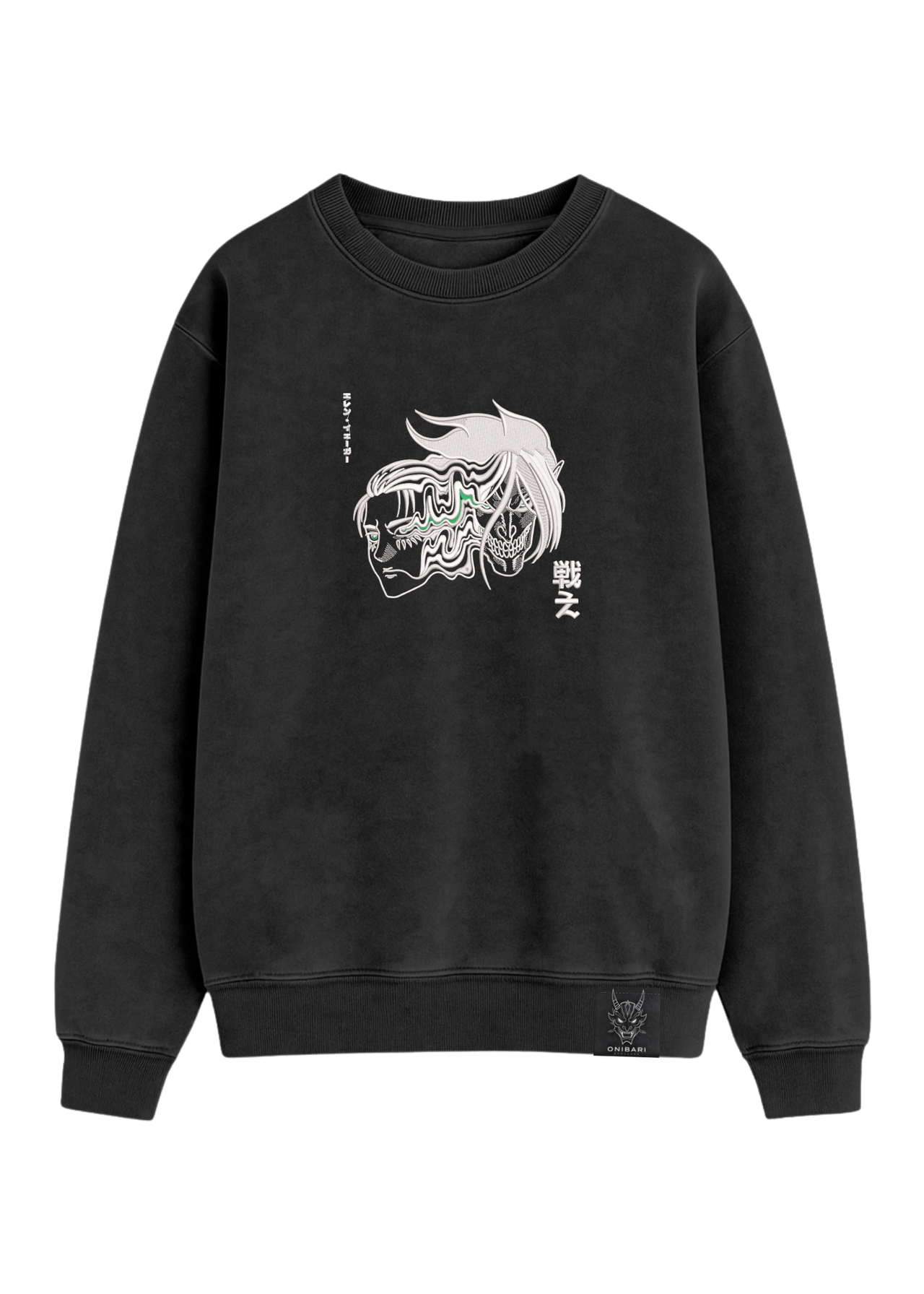 Crewneck Eren Yeager & Titán De Ataque