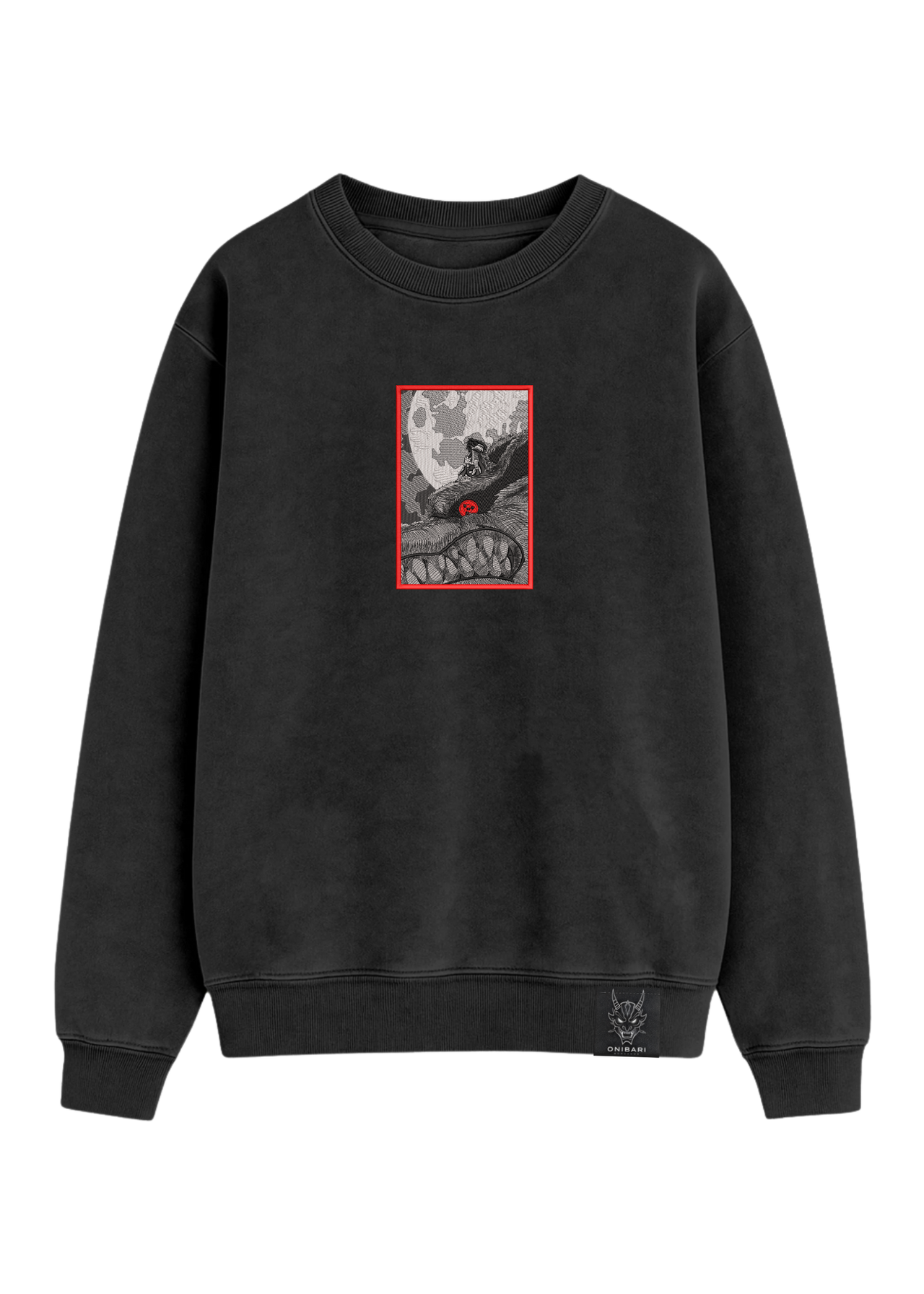 Crewneck Madara & Kyubi Recuadro